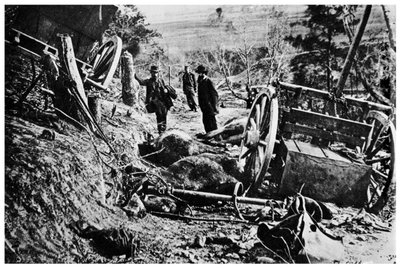Második fredericksburgi csata, amerikai polgárháború, 1863, 1955 alkotó: Unbekannt