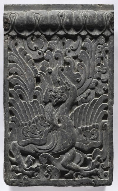Egy koporsóplatform része: Phoenix, 550-577. alkotó: Unbekannt