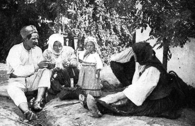 Szerb család az osztrákok boszniai elűzésének történetét meséli el, az első világháború, 1914 alkotó: Unbekannt