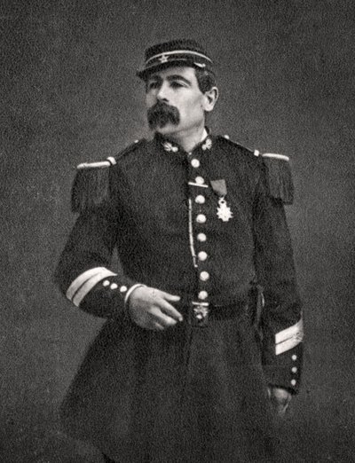 Hoff őrmester, francia katona, 1872 alkotó: Unbekannt
