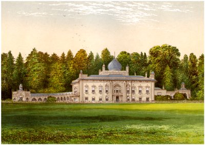 Sezincote, Gloucestershire, Baronet Rushout otthona, 1880 alkotó: Unbekannt