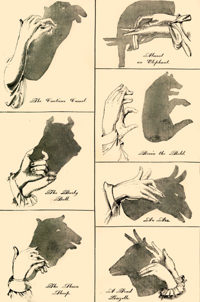 Árnyképek és sziluettek, 1883. alkotó: Unbekannt
