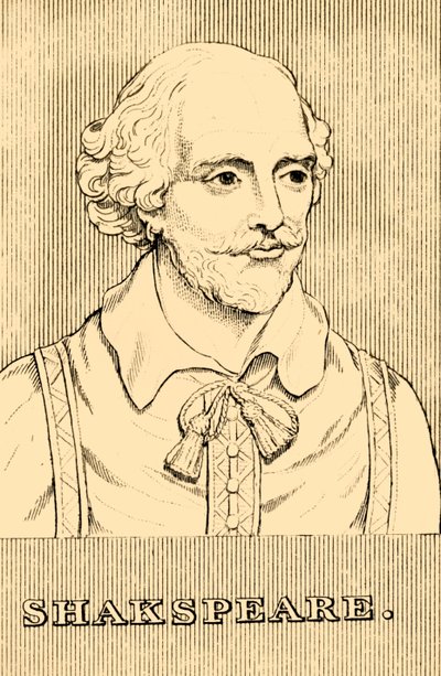 Shakespeare, 1564-1616, 1830. alkotó: Unbekannt