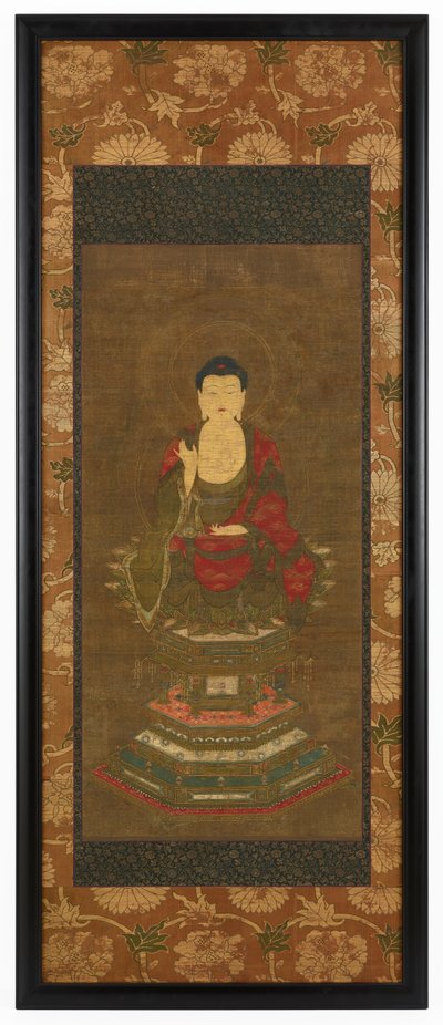 Shakyamuni prédikáció, Muromachi korszak, 16. század. alkotó: Unbekannt