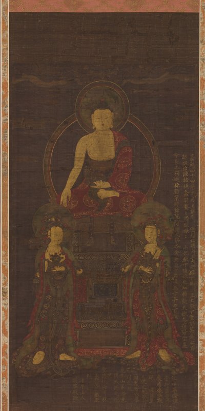 Shakyamuni triász, alkotó: Unbekannt