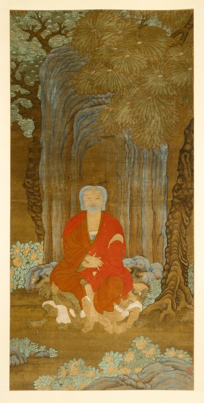 Shakyamuni a Bodhi-fa alatt, 1600-50. alkotó: Unbekannt