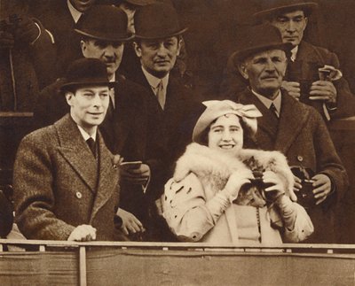 Egy vicc megosztása Aintree-ben, 1937 alkotó: Unbekannt