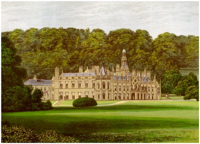 Shelton Abbey, Wicklow megye, Írország, Wicklow grófjának otthona, 1880 alkotó: Unbekannt