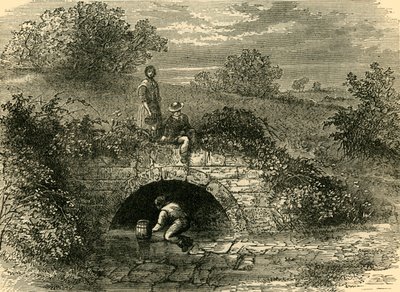 Pásztorkút 1820-ban, c1876. alkotó: Unbekannt