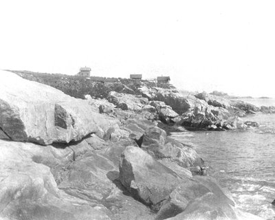 Shore Front, Marblehead, Massachusetts, USA, 1900. alkotó: Unbekannt