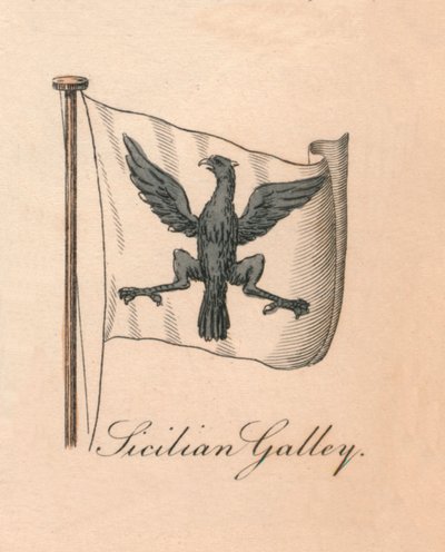 Szicíliai Gálya, 1838 alkotó: Unbekannt
