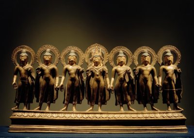 Hét Buddha / Szobrászat, 10. század alkotó: Unbekannt