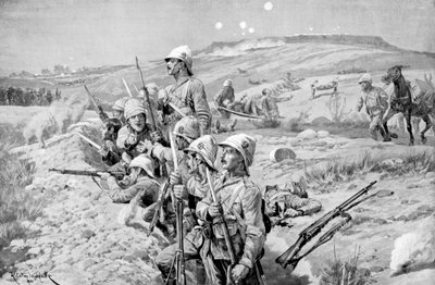Ladysmith ostroma, Dél-Afrika, búr háború, 1899-1900 alkotó: Unbekannt