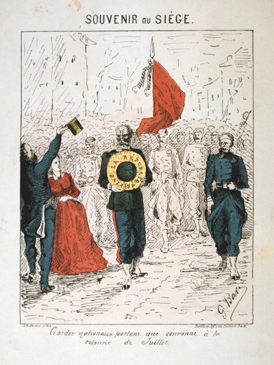 Siege of Paris, 1870-1871. alkotó: Unbekannt