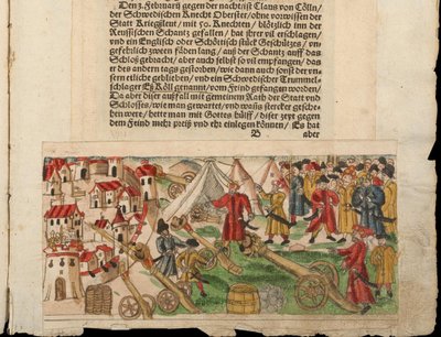 Reval orosz ostroma 1578-ban. Johann Jakob Wick üzenetgyűjteményéből... alkotó: Unbekannt