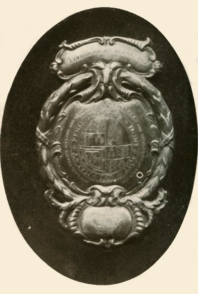 Ezüst előlap, angol címerrel, 1677, 1937. alkotó: Unbekannt