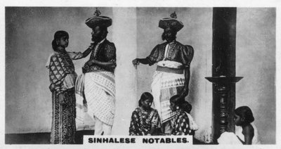 Szingaléz nevezetességek, Ceylon, 1925 alkotó: Unbekannt