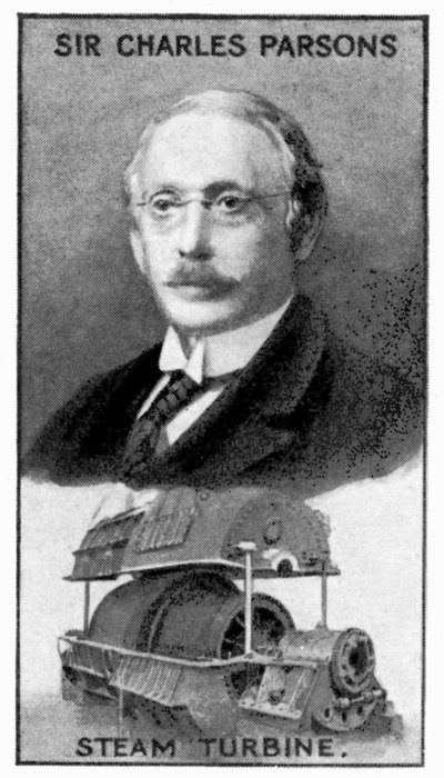 Sir Charles Algernon Parsons ír mérnök, 1924 alkotó: Unbekannt