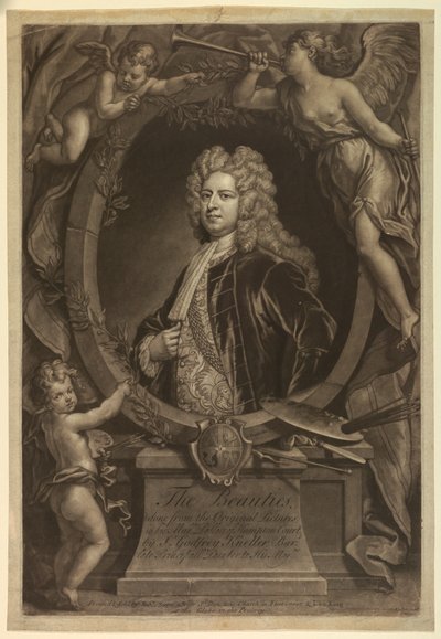 Sir Godfrey Kneller, alkotó: Unbekannt