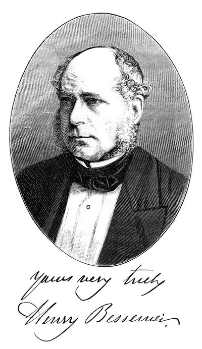 Sir Henry Bessemer, angol mérnök, 1880 alkotó: Unbekannt