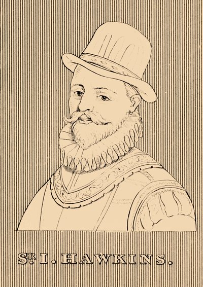Sir I. Hawkins, 1532-1595, 1830. alkotó: Unbekannt