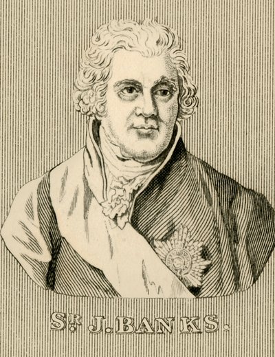 Sir J. Banks, 1743-1820, 1830. alkotó: Unbekannt