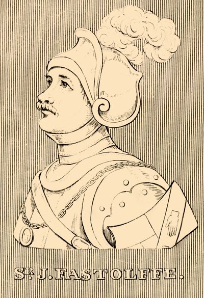 Sir J. Fastolffe, 1380-1459, 1830. alkotó: Unbekannt