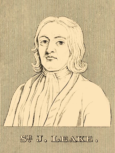 Sir J Leake, 1656-1720, 1830. alkotó: Unbekannt
