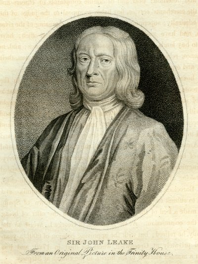 Sir John Leake, brit admirális, 18. század alkotó: Unbekannt