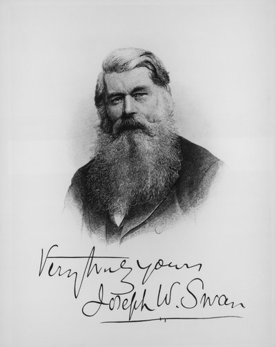 Sir Joseph Wilson Swan, tudós és feltaláló, 1900 alkotó: Unbekannt