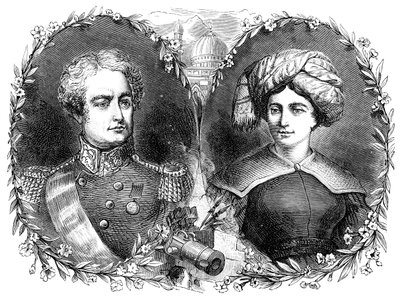 Sir Robert és Lady Sale, 19. század alkotó: Unbekannt
