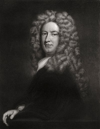 Sir Samuel Garth angol orvos és költő 1705-1710 1906 alkotó: Unbekannt