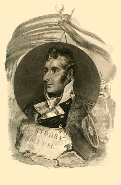 Sir Sidney Smith, aki 300 brit tengerészével védte a Breach of Acre-t 1764-1840, 1816 között. alkotó: Unbekannt