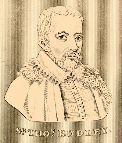 Sir Thomas Bodley, 1545-1613, 1830. alkotó: Unbekannt