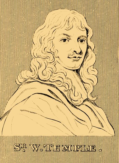 Sir W. Temple, 1628-1699, 1830. alkotó: Unbekannt