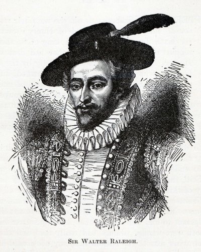 Sir Walter Raleigh, 1882 alkotó: Unbekannt