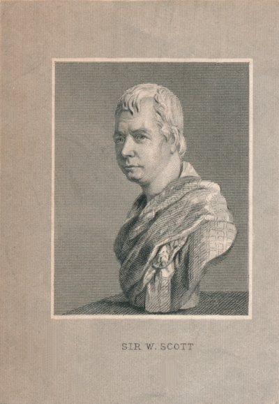 Sir Walter Scott, 19. század. alkotó: Unbekannt