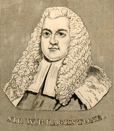 Sir William Blackstone, 1723-1780, 1830. alkotó: Unbekannt