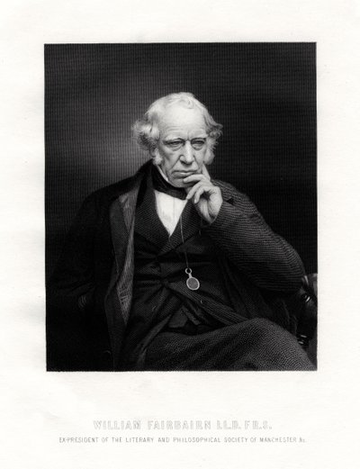 Sir William Fairbairn, 1. Baronet, skót mérnök, XIX alkotó: Unbekannt