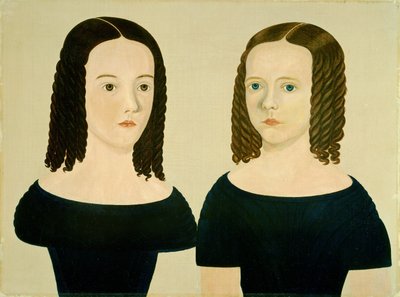 Nővérek, c. 1840. alkotó: Unbekannt