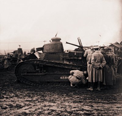 Kis tank, c1914-c1918 alkotó: Unbekannt