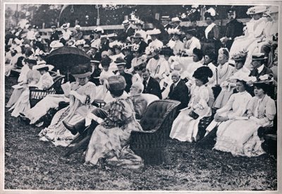 Néhány néző a gárdasportban a Chelsea-ben, 1906 alkotó: Unbekannt