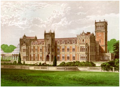 Somerleyton, Suffolk, Baronet Crossley otthona, 1880 alkotó: Unbekannt