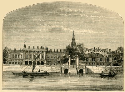 Somerset ház és lépcsők, 1881. alkotó: Unbekannt