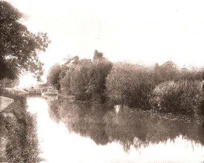 Sonning Lock, Reading, Berkshire, 1894. alkotó: Unbekannt