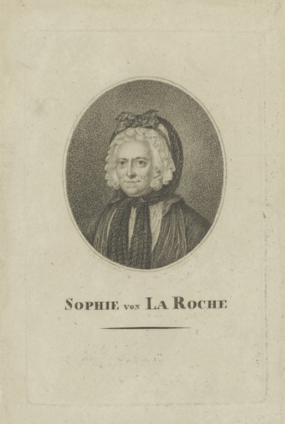 Sophie von La Roche, született Gutermann von Gutershofen 1730-1807, c. 1800 alkotó: Unbekannt