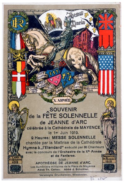 Emléktárgy a Jeanne d