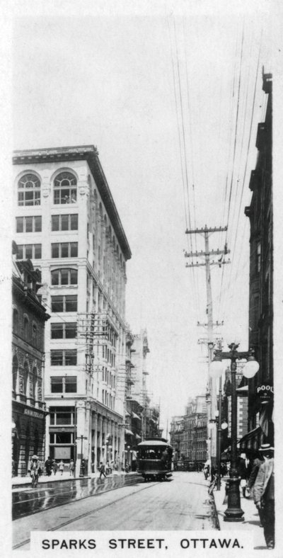 Sparks Street, Ottawa, Kanada, 1920-as évek alkotó: Unbekannt