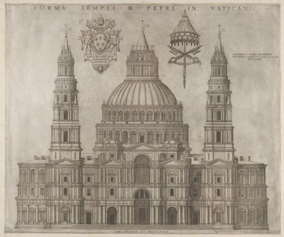 A római nagyszerűség tükre: St. Péter, 1547. alkotó: Unbekannt