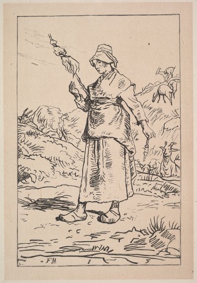 Auvergne-i fonó, 1830-99. alkotó: Unbekannt